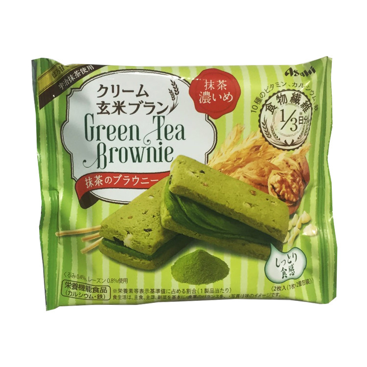 Печенье с матча со вкусом белого шоколада Asahi, 70 гр