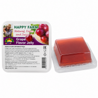 Желе фруктовое Виноград, кокос и конняку Happy Farm, 105 гр