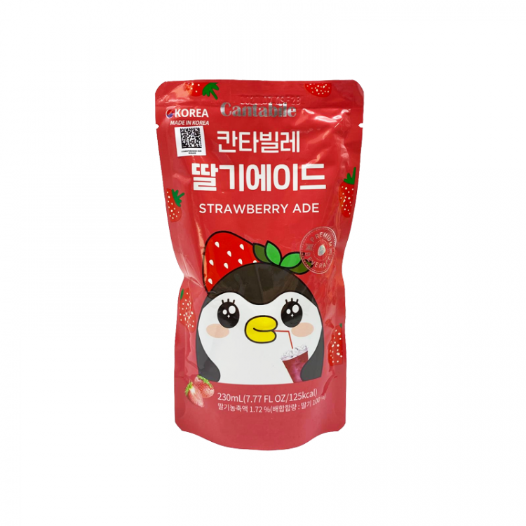 Напиток со вкусом Клубники "Cantabile", 230 мл