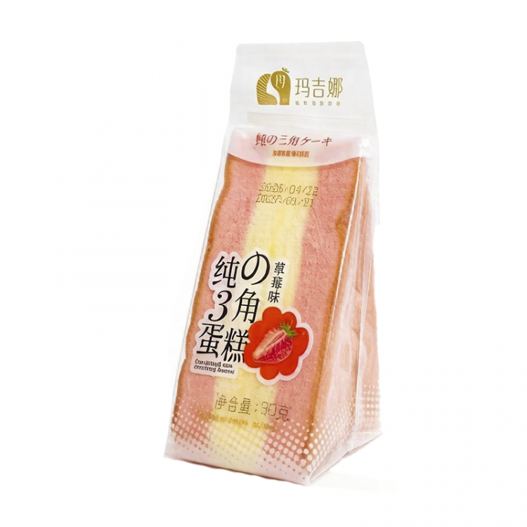 Пирожное бисквитное со вкусом клубники Кастелла, 90 г