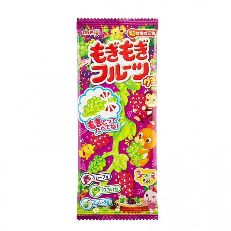 Мармелад со вкусом муската, дыни и винограда Meiji, м/у 22 гр