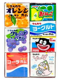 Жевательная резинка Марукава ассорти из 7 вкусов, 36,6 г