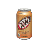Напиток безалкогольный A&W Крем Сода, 355 мл