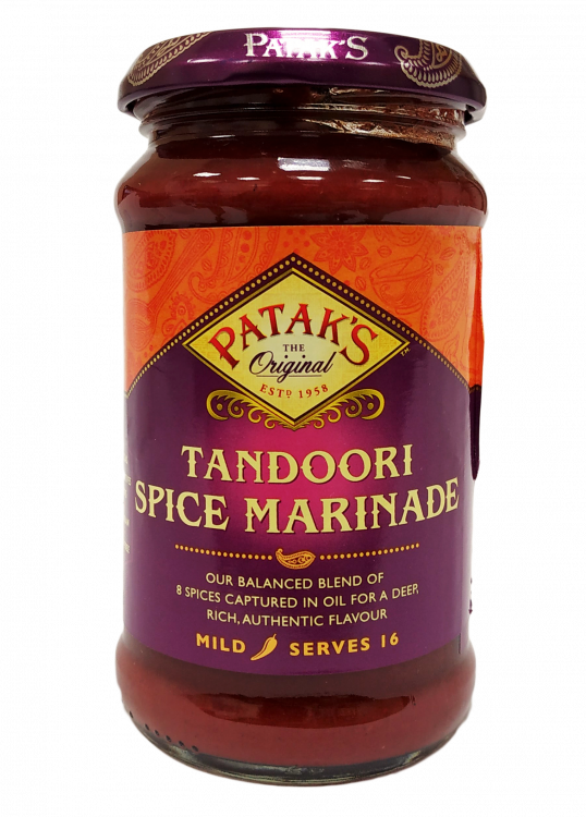 Паста Тандури для шашлыка, барбекю, PATAK`S, 312 г