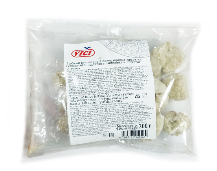 Креветки королевские очищенные в панировке Панко VICI, 300 г