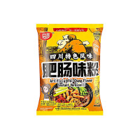 Лапша б/п рисовая со вкусом свиных потрошков Baijia, 108 г