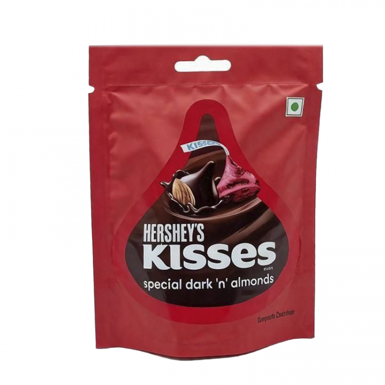 Конфеты темный шоколад с Миндалем Hershey's, 33,6 г