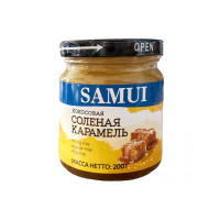 Карамель кокосовая соленая SAMUI, 200 г