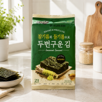 Морская капуста обжаренная со вкусом васаби Nori Land, 4 г