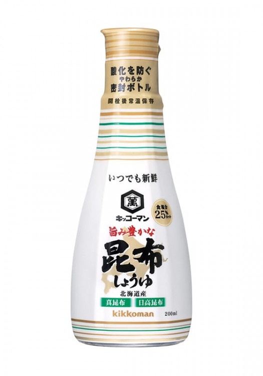 Соус соевый с экстрактом ламинарии Kikkoman, 200 мл