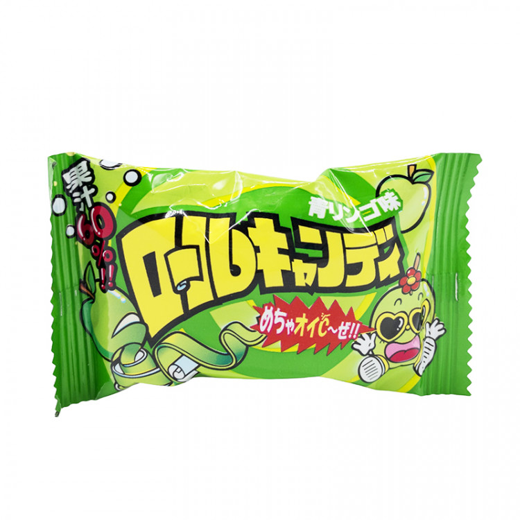 Конфета-ролл мягкая Зеленое яблоко Yaokin Inc, 20 гр