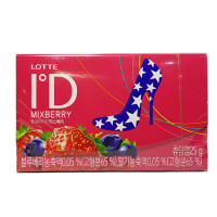 Жевательная резинка ID Mixberry ягодный микс Lotte, 25 г