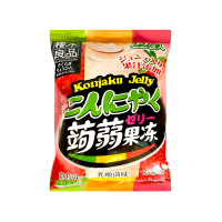 Желе с конжаку с натуральным соком Sakuragi Ryouhinn Konjaku (клубника,личи, йогурт) 352 г