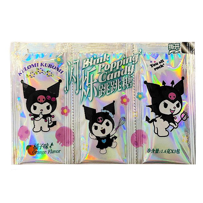 Леденцы взрывные с тату в ассортименте, 4,8 гр