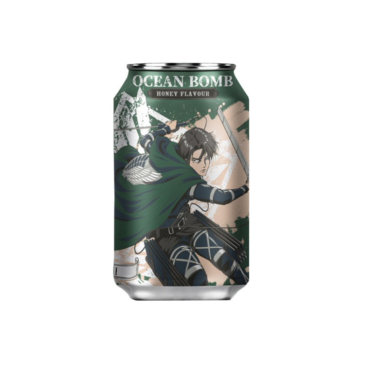 Лимонад со вкусом меда Ocean Bomb, ж/б 330 мл