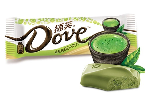 Шоколад Dove со вкусом зеленого чая, 45 гр