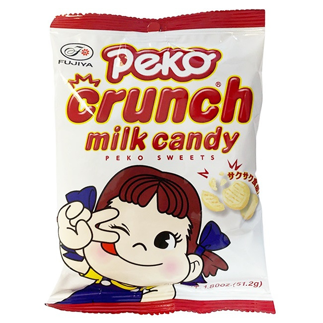 Карамель молочная хрустящая Peko 51,2 гр