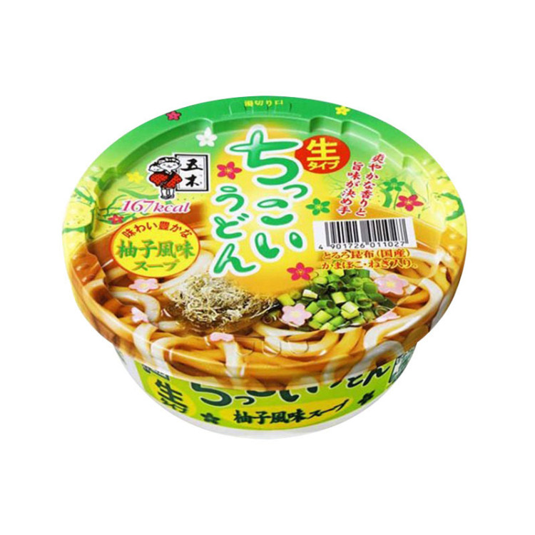 Лапша б/п Удон по-деревенски со вкусом юдзу Itsuki, 109 гр