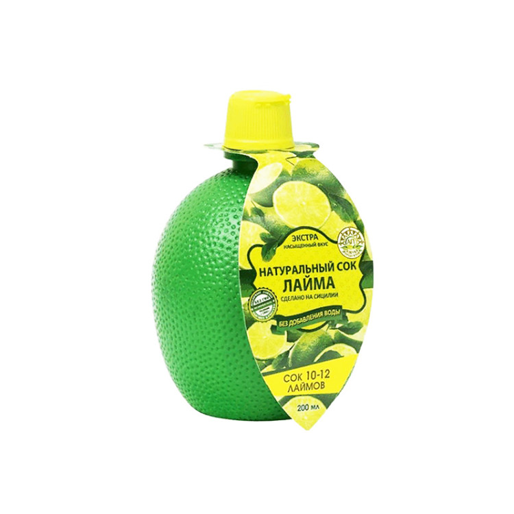 Сок лайма 100% Азбука Продуктов, 200 мл