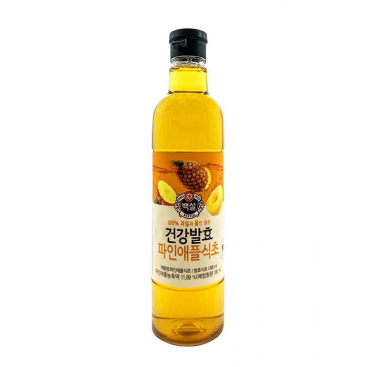 Уксус премиум ананасовый 100% естественного брожения CJ Beksul, 800 мл