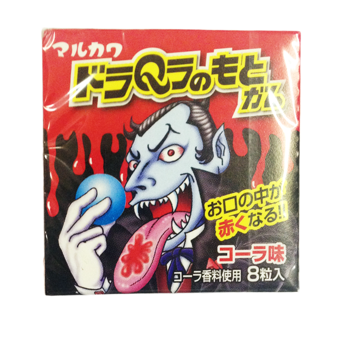 Жевательная резинка MARUKAWA Дракула, 8 шт