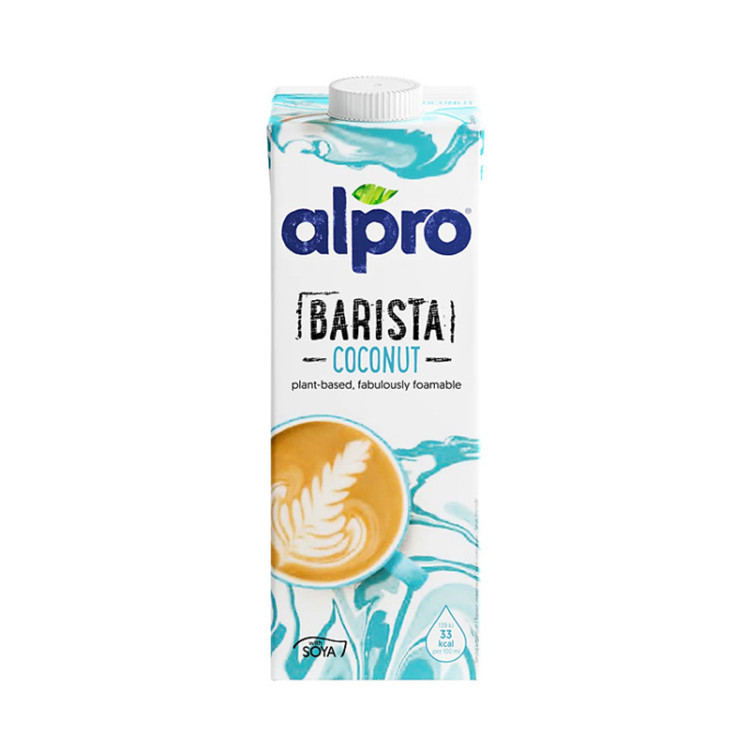Напиток кокосовый с соей обогащенный кальцием Barista Alpro, 1 л