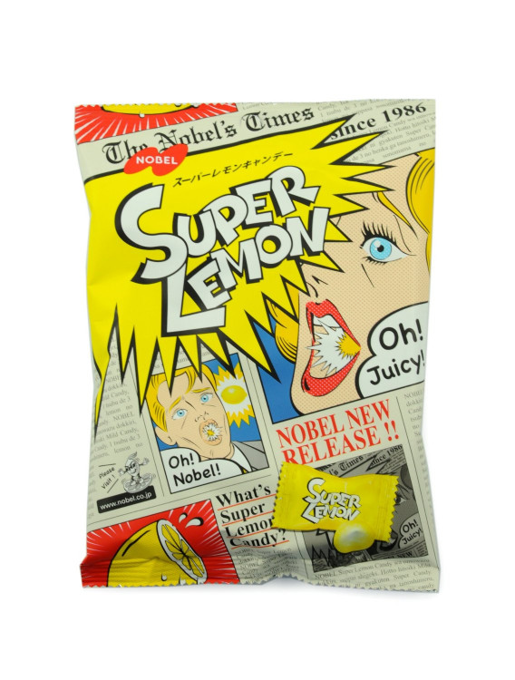 Леденцы Nobel "Супер лимон", 88 г