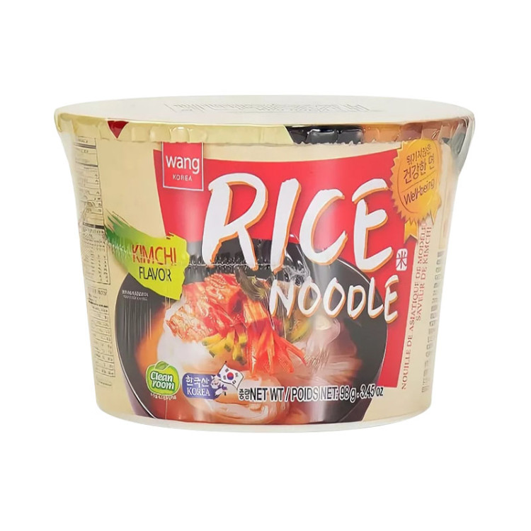 Лапша б\п рисовая со вкусом кимчи, 98 гр