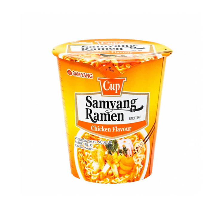 Лапша Samyang б\п Рамен со вкусом курицы, 65 гр