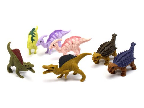 Стирательная резинка Динозавры, 1шт