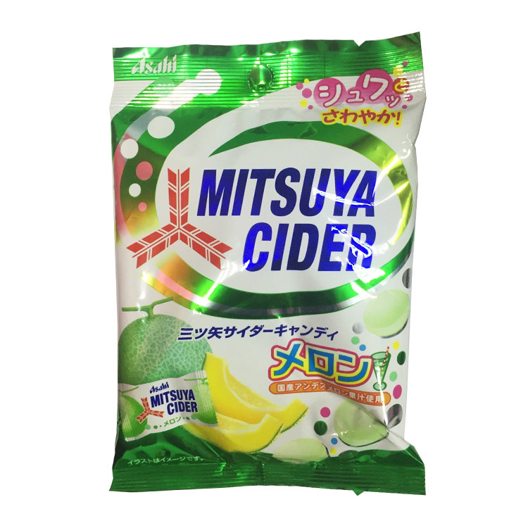 Конфеты со вкусом дыни Asahi, 71 гр