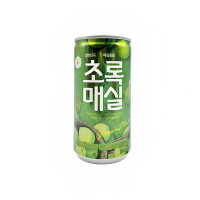 Напиток безалкогольный Зеленая слива Woongjin, ж/б 180 мл