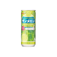 Напиток газированный Сангария со вкусом дыни, ж/б 250 мл, Япония 
