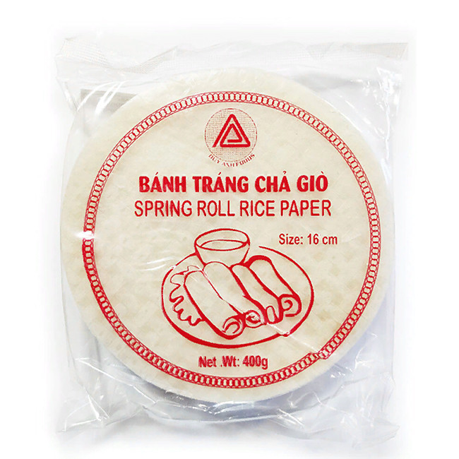 Рисовая бумага для спринг роллов 16 см Spring roll, 400 гр ВЫВОД