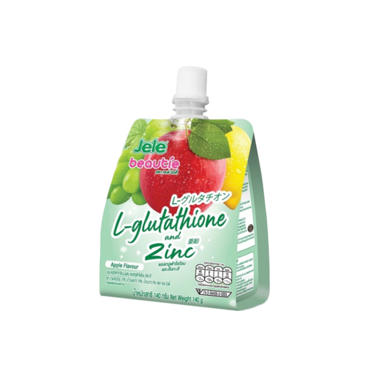 Желе фруктовое с яблоком, глутатином и цинком Jele Beauty, 140 г