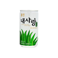 Напиток алоэ My Love безалкогольный, Woongjin ж/б, 180 мл