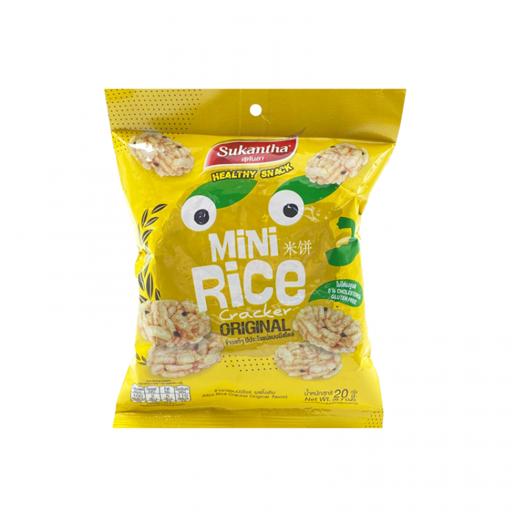 Рисовые крекеры "Sukantha" с Оригинальным вкусом, 20 г