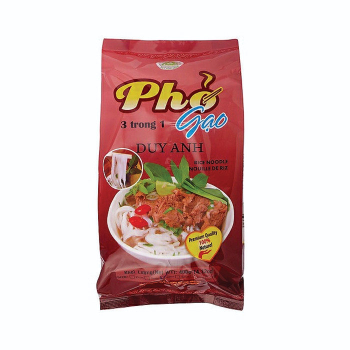 Лапша рисовая 4 мм Duy Anh, 400 гр