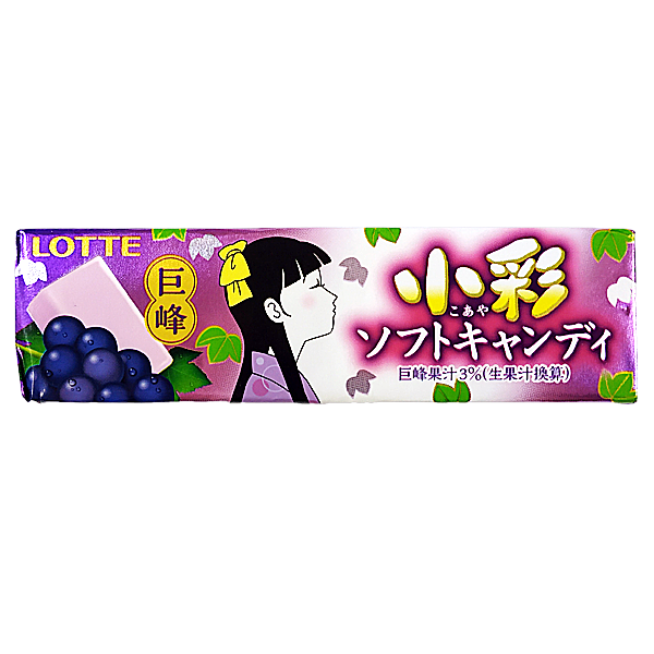 Жевательная конфета со вкусом японской сливы и винограда, 54 гр