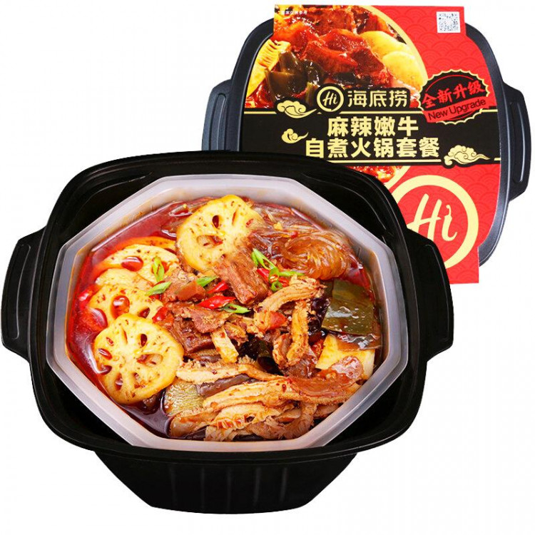 Лапша б/п самозаваривающаяся с говядиной острая, 435 г