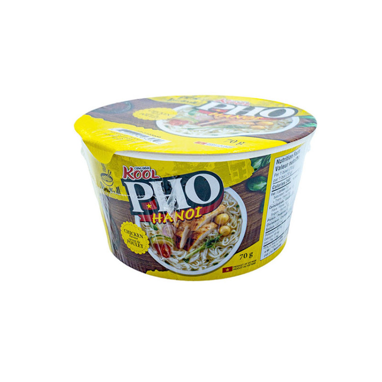 Лапша б\п Kool Cung Ding рисовая со вкусом курицы, 70 гр чашка