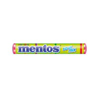Жевательные конфеты Mentos Roll Sour Mix, 37 г