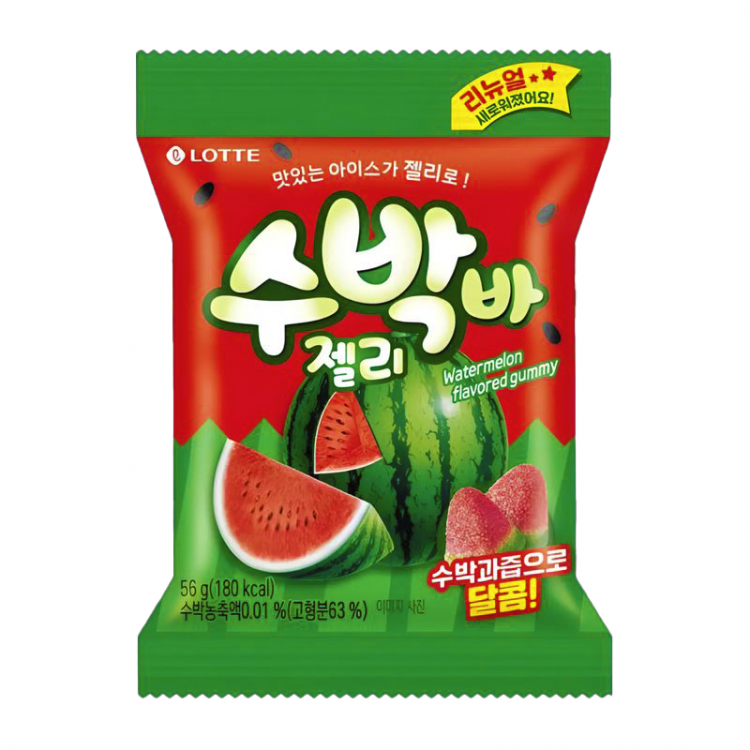 Жевательный мармелад "Jellycious watermelon" со вкусом арбуза, 60гр