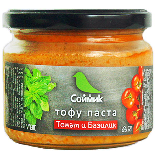 Тофу паста томат и базилик, 260 г