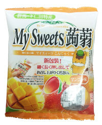 Желе конняку с коллагеном Тропическое манго, 120 гр