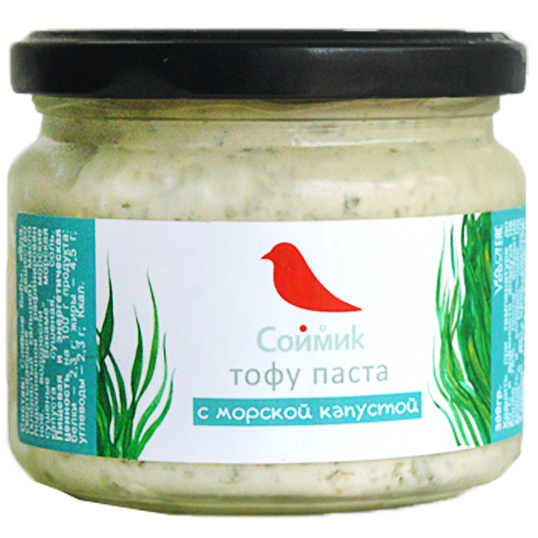 Тофу паста с морской капустой, 300 г ВЫВОД