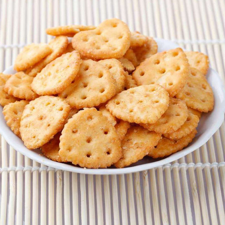 Печенье мини Крекеры со вкусом помидоров черри Glico, 40 г