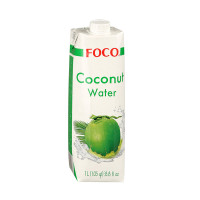 Кокосовая вода 100% т.м. "FOCO", 1 л