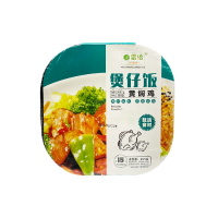 Рис быстрого приготовления со вкусом тушеной курицы LeiQia, 265 г