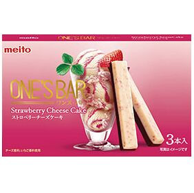 Шоколад Meiji со вкусом клубничного чизкейка, 30 гр